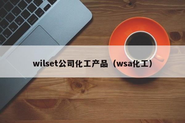 云开·全站APPLY体育官方平台-wilset公司化工产品（wsa化工）
